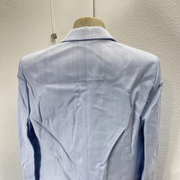NEW THE KOOPLES Women’s Two-Button Tend Blazer Light Spring Blue Size 42 - Picture 4 of 12